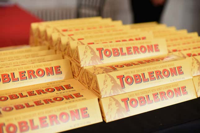 Say goodbye to the Matterhorn on Toblerone’s iconic packaging. 