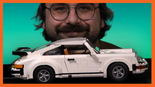Andy Got a Brand-New Porsche 911 (Made of Lego)