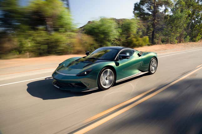 Image for article titled The 1,900-HP Pininfarina Battista Made Me Question the Hypercar Movement