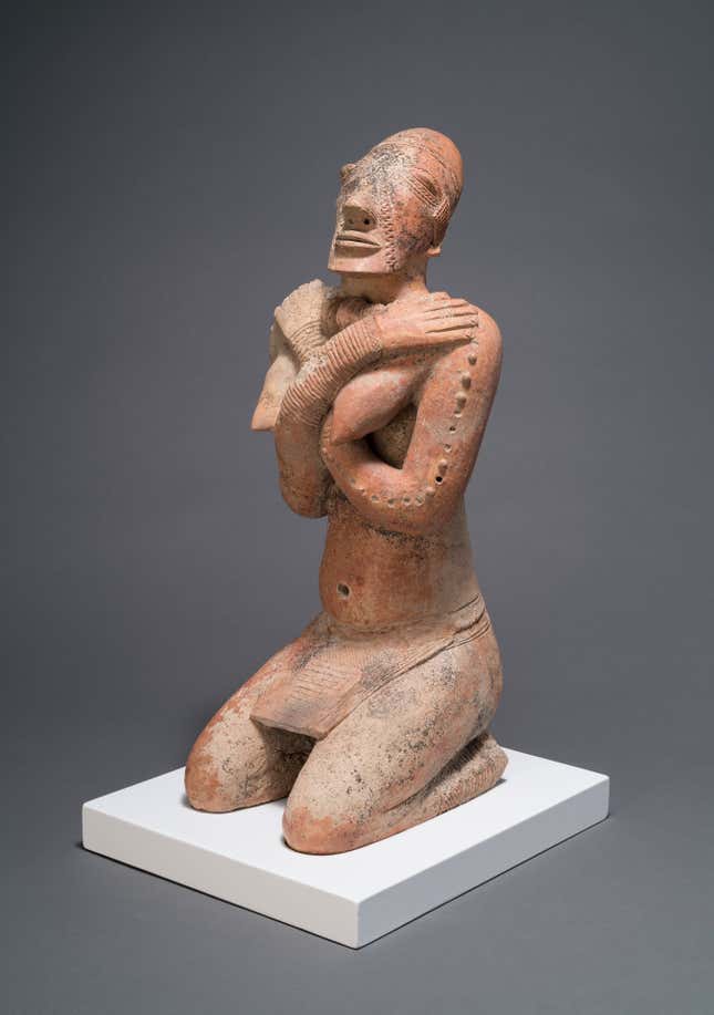 Middle Niger civilization, Mali12th–14th centuryTerracottaThe Menil Collection, Houston (1982-20 DJ)