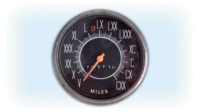 Image for article titled Quick Question: Has Any Carmaker Sold A Car With A Roman Numeral Speedometer?