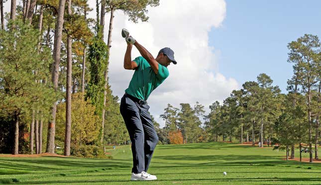 Tiger Woods is the reigning champ.