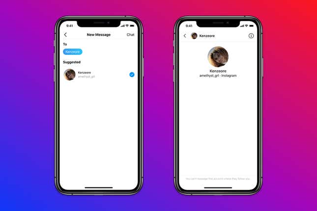 Imagen para el artículo titulado Instagram prohibirá que los adultos envíen mensajes a los adolescentes que no los sigan