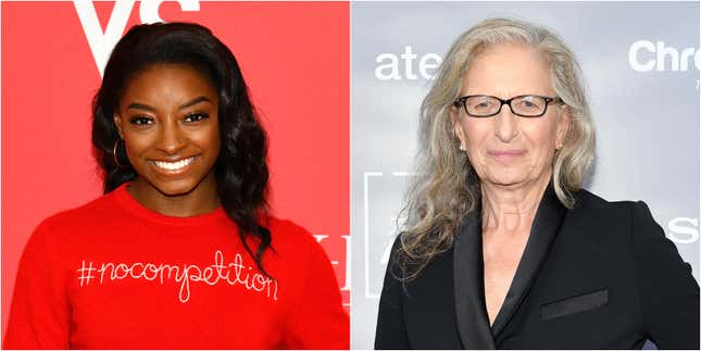 Image for article titled Annie Leibovitz Bashed for Simone Biles&#39; Vogue Photos, Fans and Critics Call for More Black Photographers
