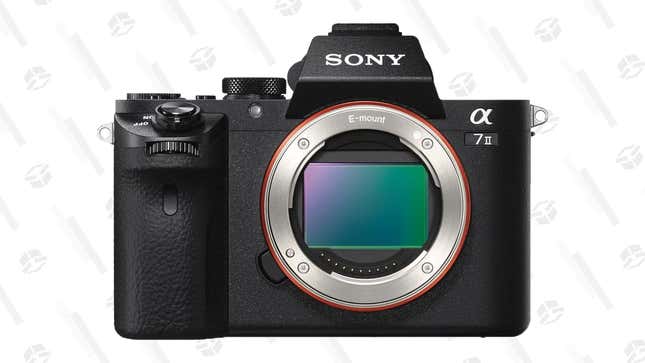 Sony Alpha 7 II Mirrorless Camera | $898 | Amazon