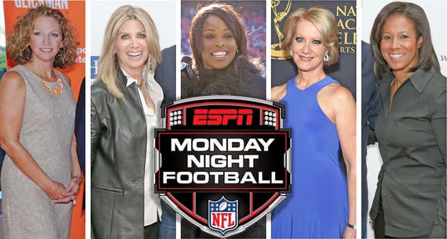 Since Half Of NFL Fans Are Women, How 'bout Putting One In The Booth For 'Monday  Night Football'?