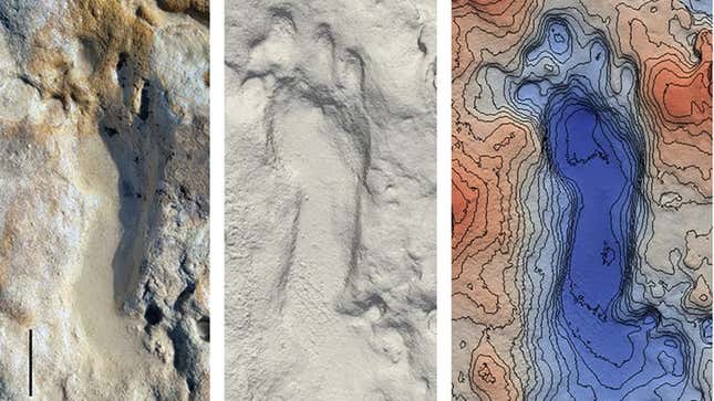 Imagen para el artículo titulado Encuentran decenas de huellas de neandertal en una playa española