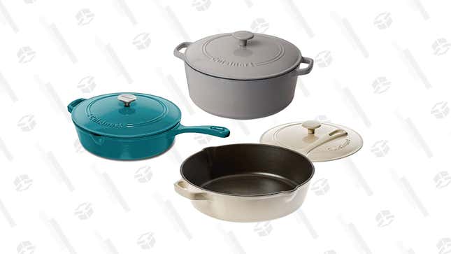 Cuisinart Cast Iron Cookware Gold Box | $70 | Amazon