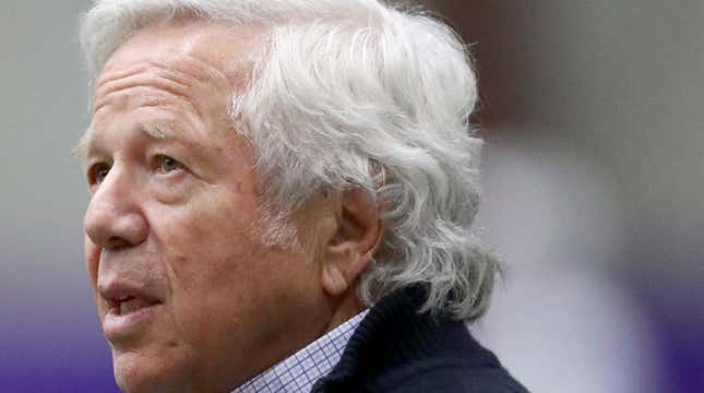 Image for article titled Robert Kraft Is Challenging The Florida Constitution To Keep You From Seeing Video Of His Hand Job