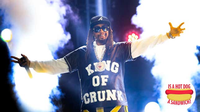 Image for article titled Hey Lil Jon, is a hot dog a sandwich?