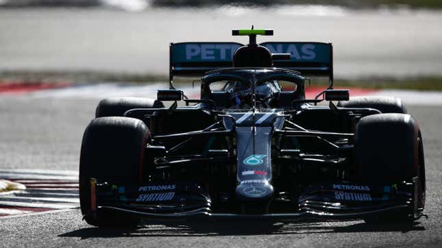 Image for article titled Valtteri Bottas Maintains Mercedes&#39; 2020 Pole Position Dominance Ahead Of The Eifel Grand Prix