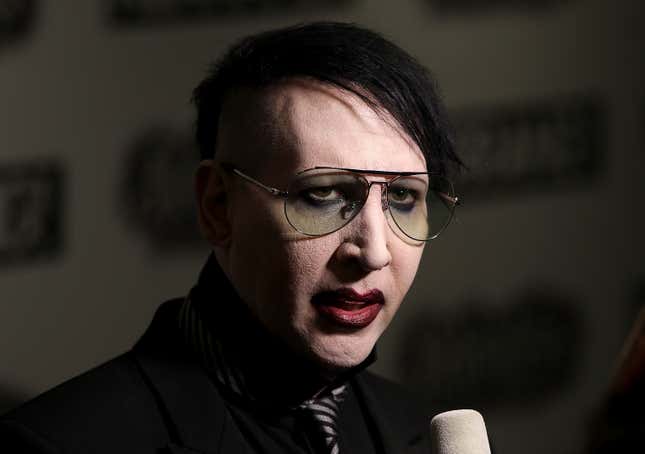 Image for article titled Marilyn Manson Has Been Dropped From His Record Label