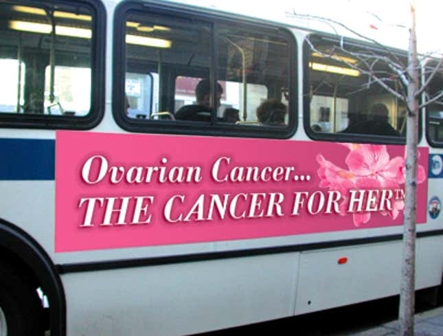 Image for article titled Ovarian Cancer Gets Publicist