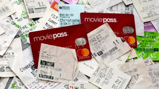 Image for article titled MoviePass Customers: Check Your Credit Card Statements for Fraudulent Charges