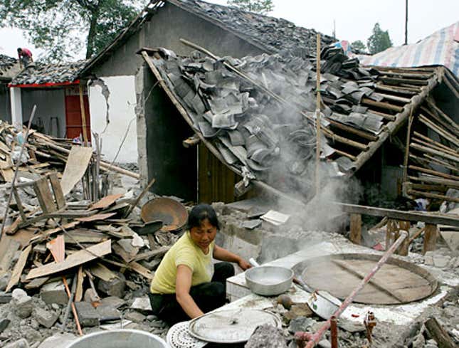 Image for article titled Aftershock A Real &#39;Fuck You&#39; To Earthquake Victims