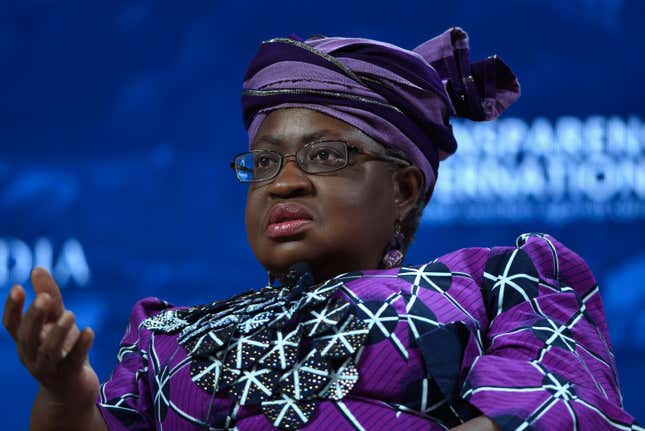 Dr. Ngozi Okonjo-Iweala, Former Nigerian Coordinating Minister of the Economy and Minister of Fianace speaks at The 2017 Concordia Annual Summit at Grand Hyatt New York on September 19, 2017 in New York City