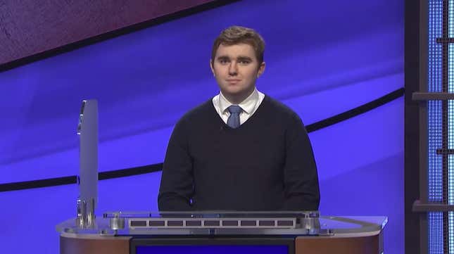 Image for article titled R.I.P. 5-time Jeopardy! champion Brayden Smith