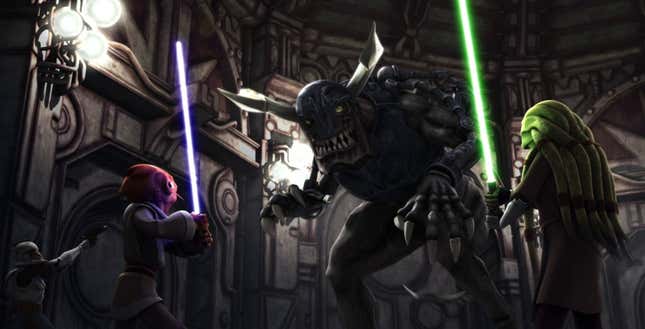 Kit and his eager young Padawan are confronted by true horror.
