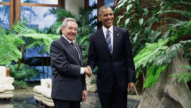 Image for article titled A Timeline Of U.S.–Cuba Relations