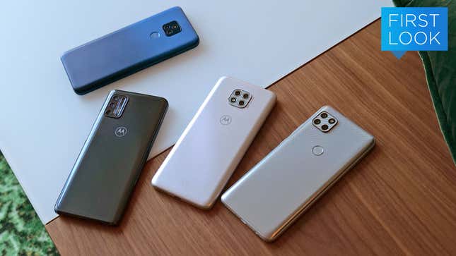 Image for article titled Motorola Just Revamped Its Budget Phone Lineup, and There&#39;s Something for Everyone