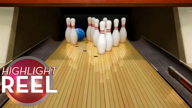 Heartwarming: Pins Step Aside To Let Bowling Ball Through