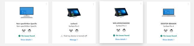 Here’s a screenshot of what happens when you enter the serial number from the leaked Xbox Series X pic into Microsoft’s website. The supposed Xbox Series X is on the far left.