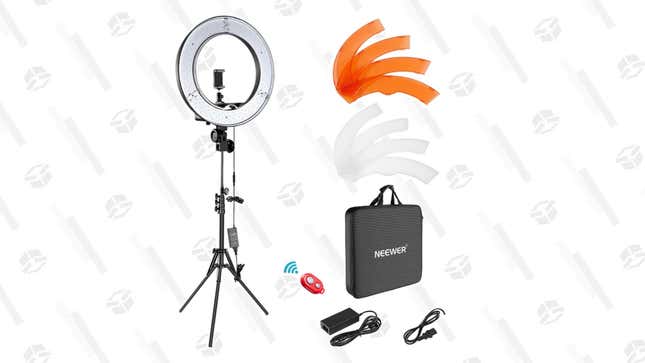 18" LED Ring Kit | $50 | Amazon | Use Code 69DO1N37