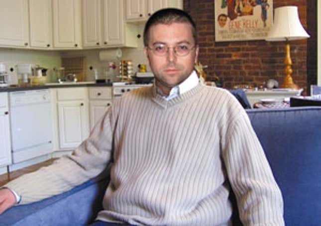 Marc Scanlon, who made the error of being relaxed and authentic on the date.