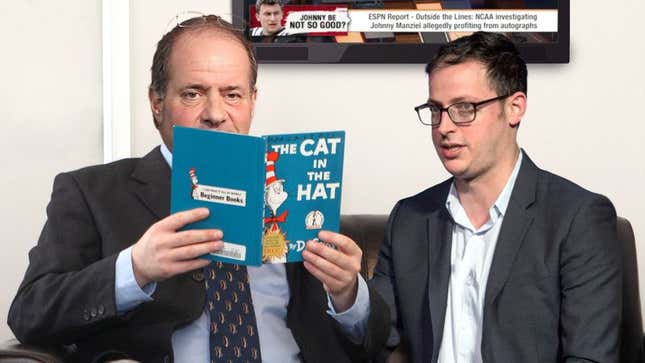 Image for article titled Nate Silver Vows To Teach Chris Berman How To Read
