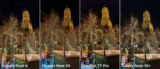 Imagen para el artículo titulado 11 cosas que aprendí tras sacar mil fotos con el Pixel 4, el Huawei Mate 30, el Galaxy Note10+ y el OnePlus 7T Pro