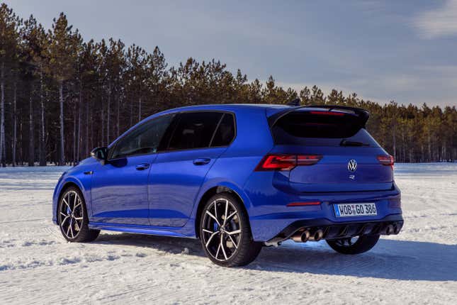 Image for article titled We Drove The 2022 Golf R On Ice And It’s Probably Going To Be The Best New Hot Hatch You Can Buy