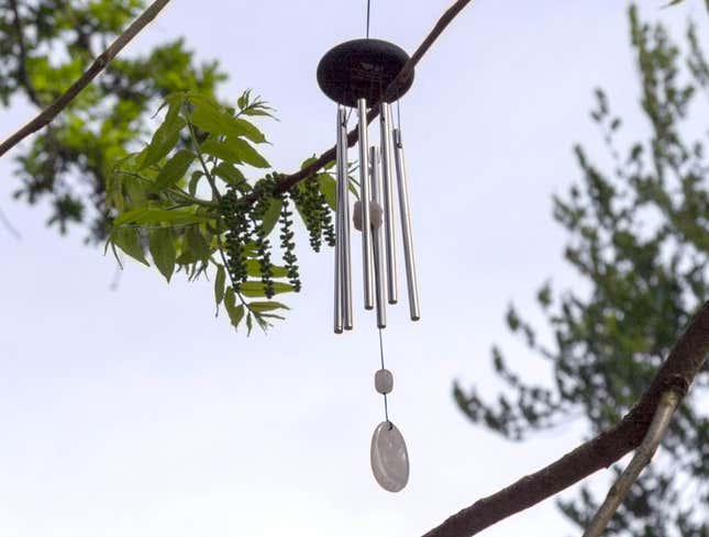 Image for article titled Breeze Plays Kick-Ass Riff On Wind Chimes