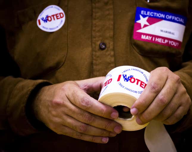 Image for article titled Tennessee Poll Worker Fired After Turning Away Voters in Black Lives Matter Shirts