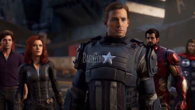 Image for article titled What The Avengers Game Would Look Like With Faces From The Movies