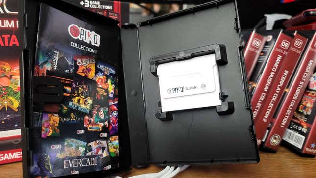 Image for article titled Evercade’s Retro Handheld Has Me Falling In Love WIth Cartridges All Over Again