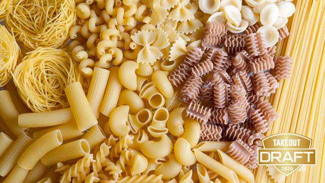 Image for article titled The Takeout’s fantasy food draft: Best pasta shapes