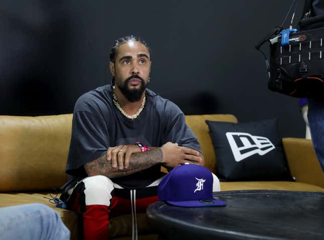 Jerry Lorenzo attends New Era Cap 2017 Complex Con Ambassador Collab lounge with A$AP Ferg, Mike Will Made-IT, Jerry Lorenzo, Takashi Murakami, and Ghostface Killah at Long Beach Convention Center on November 4, 2017 in Long Beach, California. 
