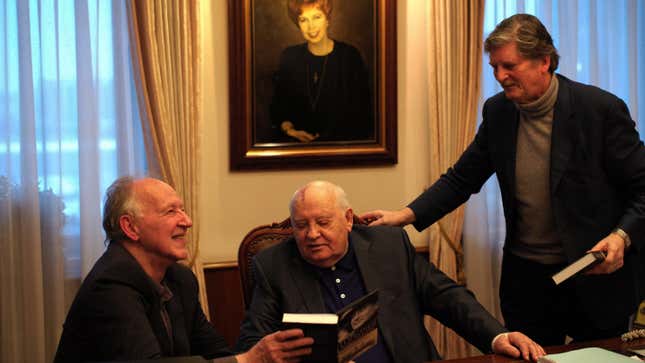 Image for article titled Werner Herzog lends his voice and brand, but little else, to the unilluminating Meeting Gorbachev