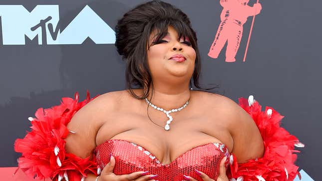 Lizzo attends the 2019 MTV Video Music Awards on August 26, 2019 in Newark, New Jersey.