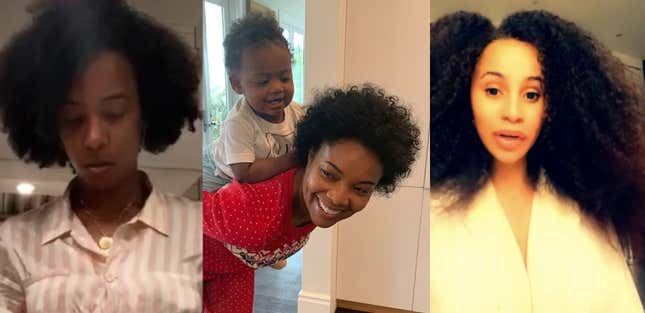 Image for article titled Celebrities Are Embracing Their Natural Hair—and You Should, Too