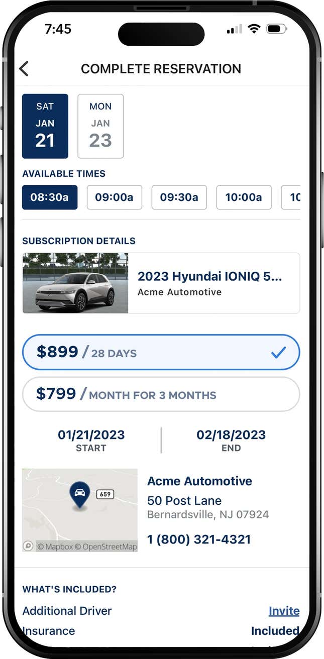 Image for article titled Hyundai Evolve+ Lets Commitment-Phobes Try EV Life for a Month