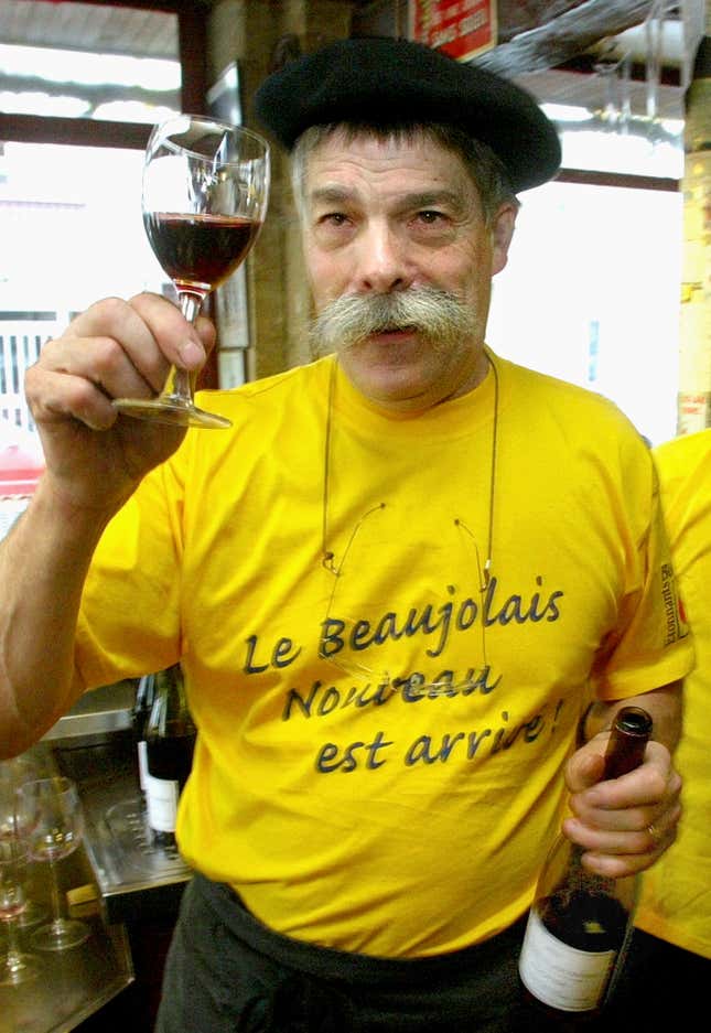Le Beaujolais Nouveau est arrive!