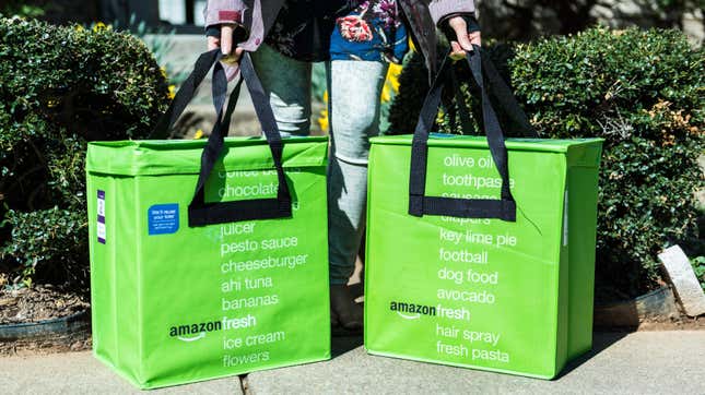 Image for article titled Amazon Fresh Jacks Up Its Delivery Fees
