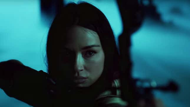 Crystal Reed in the Teen Wolf: The Movie official trailer