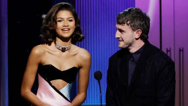 Image for article titled The Best Part of the SAG Awards Was Paul Mescal Acting Nervous Around Zendaya