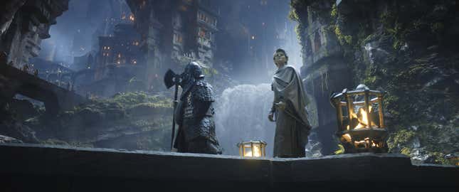 Image for article titled Lord of the Rings: The Rings of Power Begins With a Long, Winding, and Beautiful Road