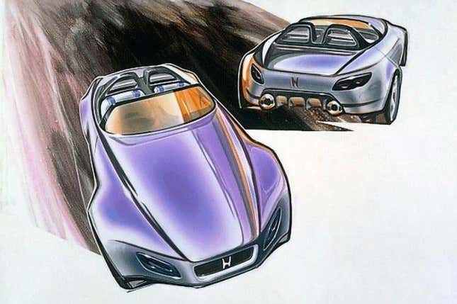Image for article titled There's No S2000 Without The Honda SSM Concept
