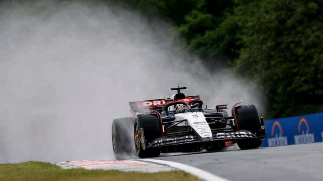 No. 3 Daniel Ricciardo (AUS, Scuderia AlphaTauri), F1 Grand Prix of Hungary at Hungaroring on July 21, 2023 in Budapest, Hungary.