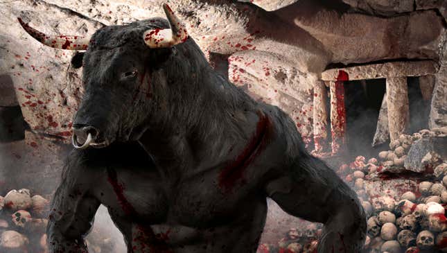 Image for article titled Minotaur Wondering If There More To Life Than Bashing In Heads Of Those Who Dare Wander Into Labyrinth