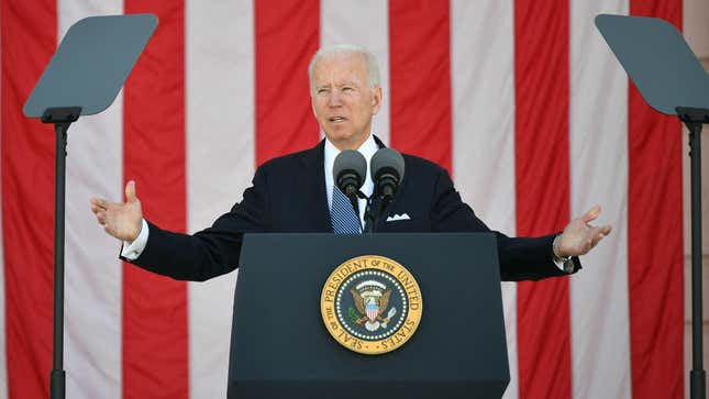 Image for article titled Biden Plans to Address Racist Stuff by Saying Things at Tulsa Ceremony